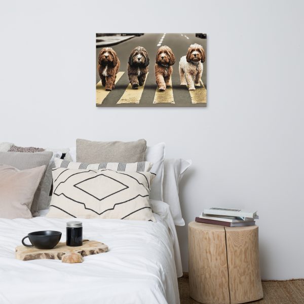 Abbey Road Cockapoos Canvas Wall Art - Image 10