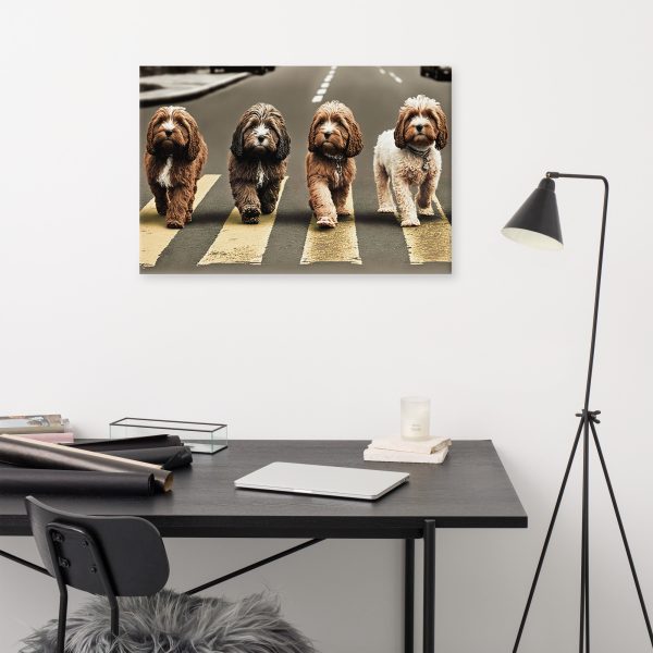 Abbey Road Cockapoos Canvas Wall Art - Image 12